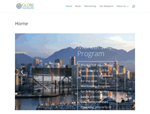 Tablet Screenshot of globeadvisors.ca